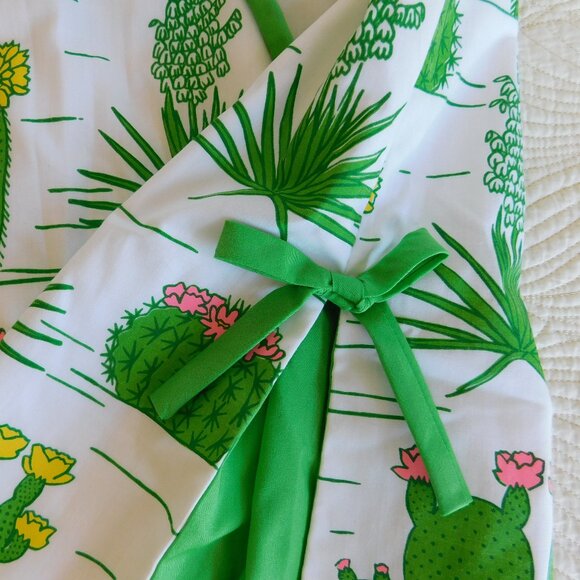 NOS Vested Gentress Scottsdale Tucson Joshua Tree Palm Springs cactus dress sz 8 - Picture 8 of 16